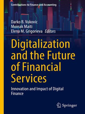 cover image of Digitalization and the Future of Financial Services